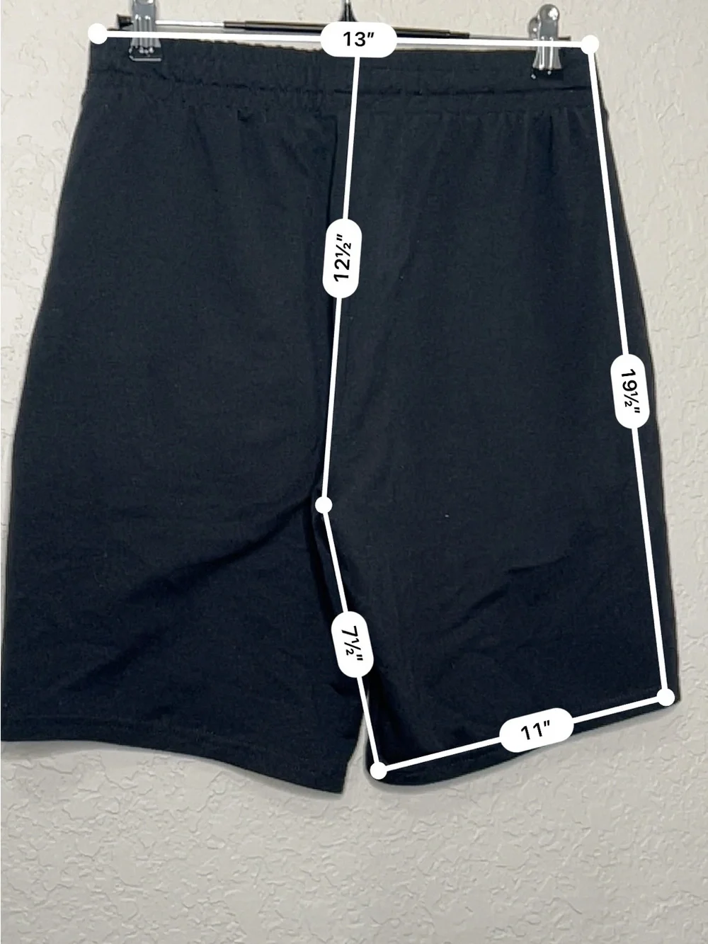 Gymshark Essential Black Sweat Shorts XS Athletic Lounge Pocket Shorts